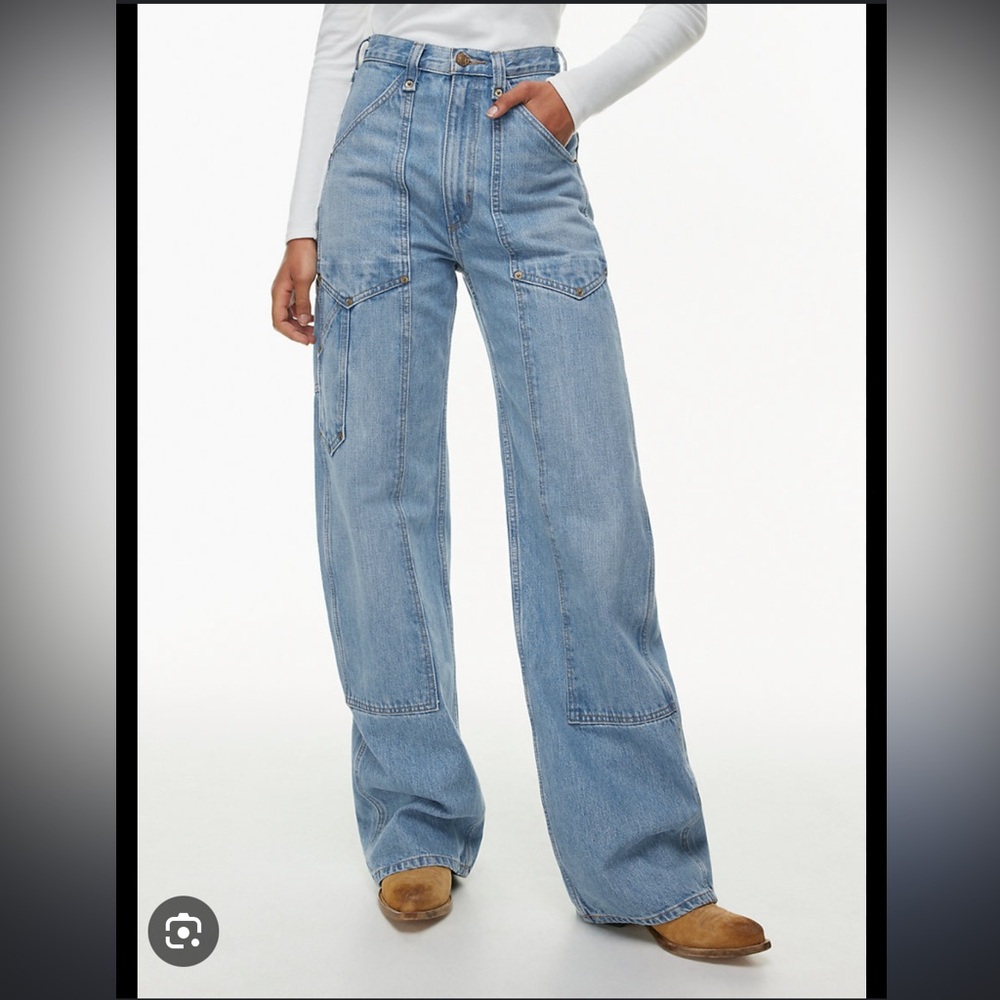 Re/Done Super High Workwear jeans in size 27